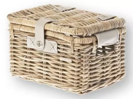 Kosz rowerowy na przedni bagażnik Basil Denton S szary - BAS-13062 - BAS-13062