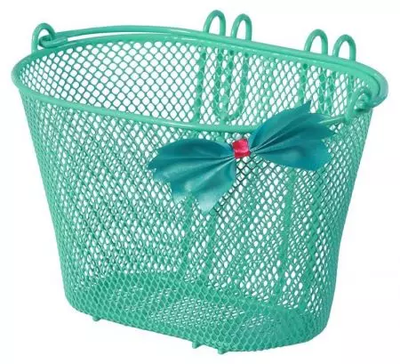 Kosz rowerowy na kierownicę Basil Jasmin haki 12-20" ziel - BAS-30132