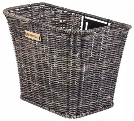 Kosz rowerowy na kierownicę Basil Bremen rattan fm brąz - BAS-19035 - BAS-19035