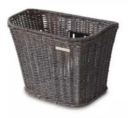 Kosz rowerowy na kierownicę Basil boston rattan szary - BAS-19026 - BAS-19026