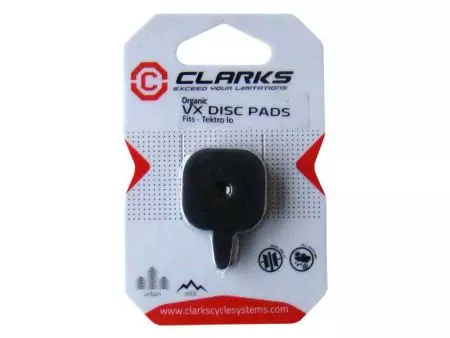 Okładziny hamulcowe Clarks Tektro lo organiczne - CLA-VX844