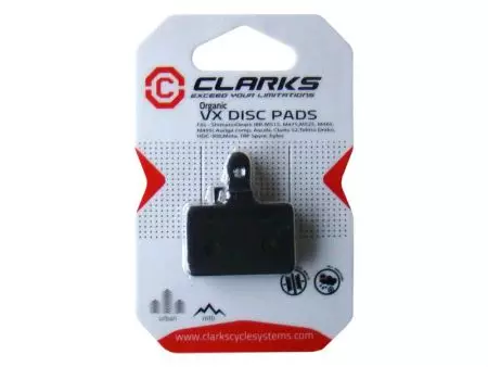 Okładziny hamulcowe Clarks Shimano Deore m525 m515 m465 organic - CLA-VX811