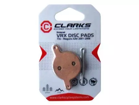 Okładziny hamulcowe Clarks Magura julie 2001-2008 spiekane - CLA-VRX808