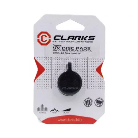 Okładziny hamulcowe Clarks CMD-8 11 16 organiczne - CLA-VX849