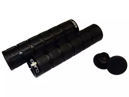 Chwyty rowerowe Clarks CLO-219 lock-on - CLA-CLO-219-BLACK - CLA-CLO-219-BLACK