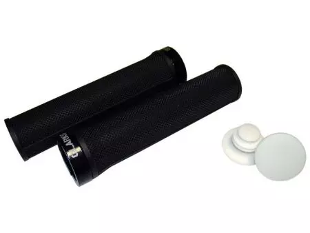 Chwyty rowerowe Clarks CLO-210 lock-on czarne - CLA-CLO-210-BLACK - CLA-CLO-210-BLACK