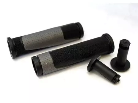 Chwyty rowerowe Clarks cl-g305 comfort czarno-grafitowe - CLA-CLG305 - CLA-CLG305