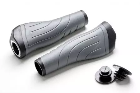 Chwyty rowerowe Clarks CE-234 lock-on ergonomiczne szary - CLA-CE-234 - CLA-CE-234