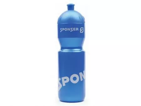 Bidon rowerowy Sponser Netto niebiesko / srebrny 750 ml - SPN-26111