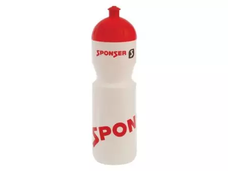 Bidon rowerowy Sponser Farbig biały 750 ml - SPN-26140