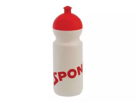 Bidon rowerowy Sponser biały 500 ml - SPN-26001
