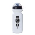 Bidon rowerowy Pro 600ml MTB z kapturkiem biały