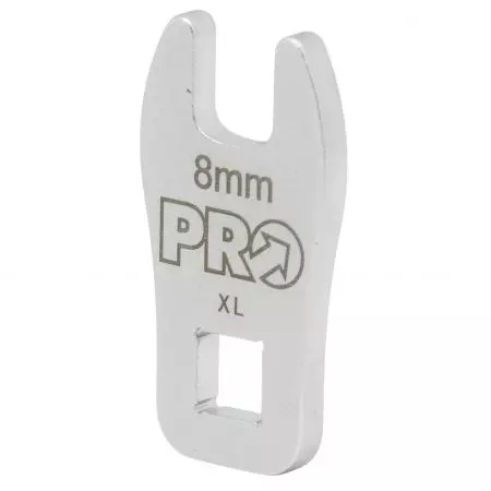 Klucz płaski 8mm adapter do grzechotki 1/4" Pro