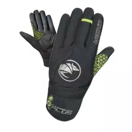 Rękawiczki rowerowe Chiba Express+ czarne 3XL - 3110719C-7