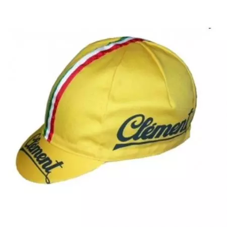 Czapeczka rowerowa Profi Clement żółta - T007DR.30CLEM001