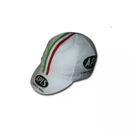 Czapeczka rowerowa Profi Vintage Apis Biała - T007DR.01API2015