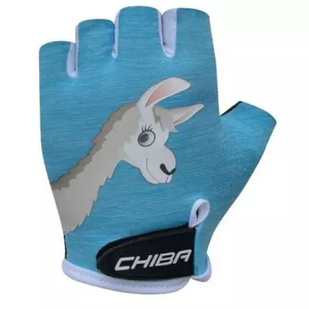 Rękawiczki rowerowe Chiba Cool Kids niebieskie lama XS - 3050518NL-1