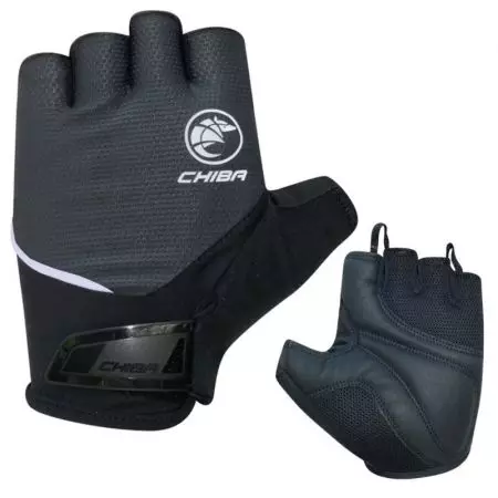 Rękawiczki rowerowe Chiba Sport szare XL - 3020622S-5