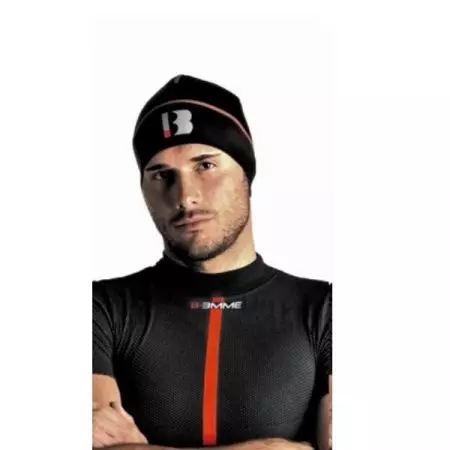 Czapka rowerowa Biemme Soul czarna - 08101U.A95