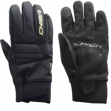Rękawiczki rowerowe Chiba Classic czarno złote XXL - 3120320C-6