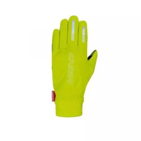 Rękawiczki rowerowe Chiba Thermofleece Wtprof żółte L