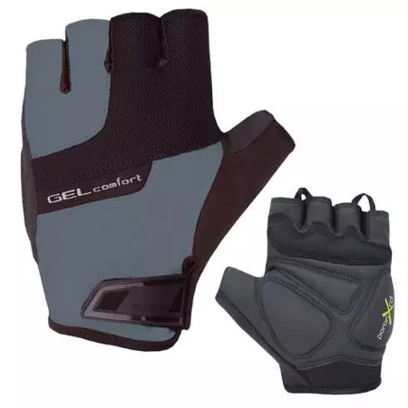 Rękawiczki rowerowe Chiba Gel Comfort szare S