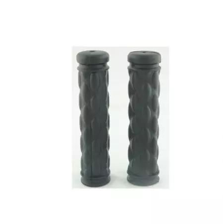 Chwyty rowerowe gripy PCV czarne - CH026