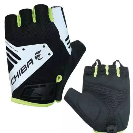 Rękawiczki rowerowe Chiba Air Plus Reflex żółte XS - 3011420Y-1
