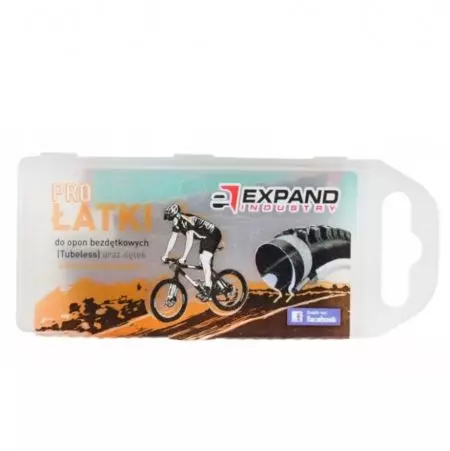 Zestaw łatek rowerowych PRO do opon bezdętkowych - EX-PRO - EX-PRO