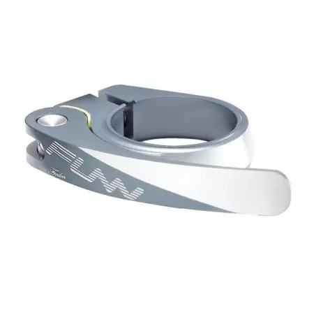 Obejma zacisk sztycy Funn Frodon QR 34.9mm szara - SC16FOH-05