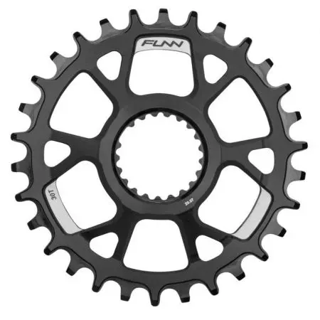 Tarcza mechanizmu korbowego Funn Solo DS czarna 30T