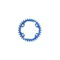 Tarcza mechanizmu korbowego FUNN Solo96 Niebieska 34T