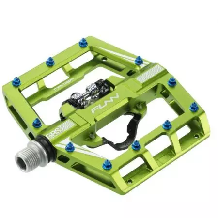 Pedały rowerowe Funn Mamba jednostronne zielone - PD15MB-28