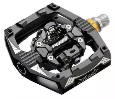 Pedały rowerowe Funn Ripper obustronne czarne - PD18RP-01