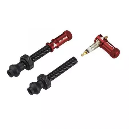 Wentyle tubeless Granite FV czerwone 80mm - GVS18L80-03