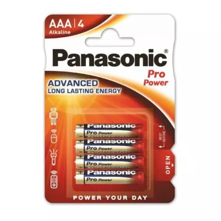 Baterie LR03 Panasonic AAA PRO POWER 4 szt - LR03PANPRO