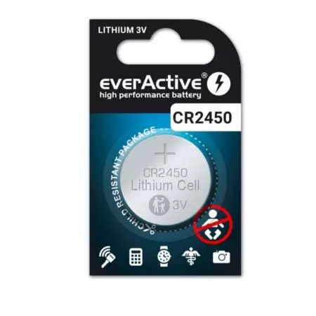 Bateria CR 2450 Litowa Everactiv 1 szt - EVER2450