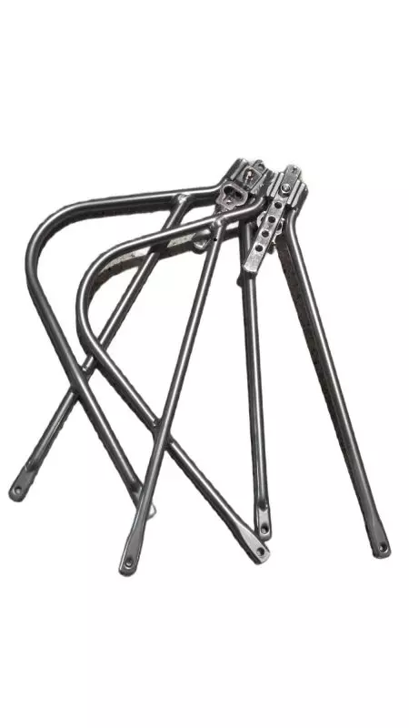 Bagażnik rowerowy 24-28 regulowany alu IB srebrny - KW-622-02SR