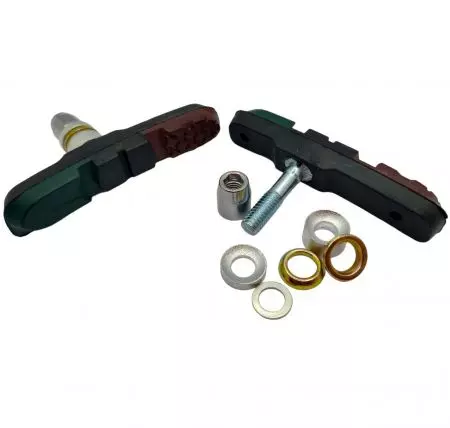 Klocki hamulcowe V-brake Rabe 3 kolory  - KLO016