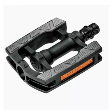 Pedały treking VPE-857 nylon czarne blister - VPE-857