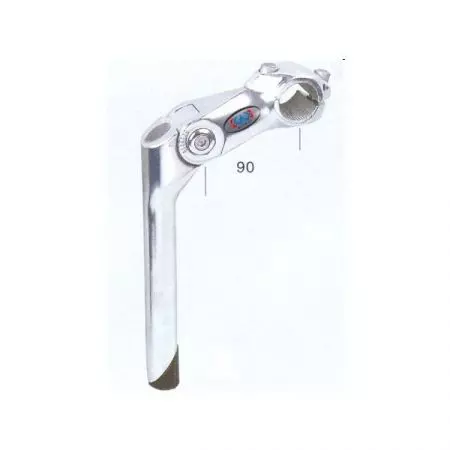 Wspornik kierownicy KWG-8-07 25.4mm srebrny