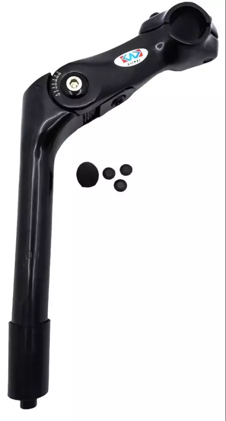Wspornik kierownicy regulowany KWG-8-26 25.4mm czarny - KWG-8-26CZ