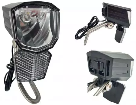 Lampka przednia rowerowa JY-7112 prądnica - JY-7112