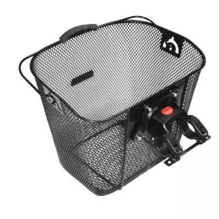 Koszyk rowerowy-siatka przód click HT-512 czarny - HT-512B - HT-512B