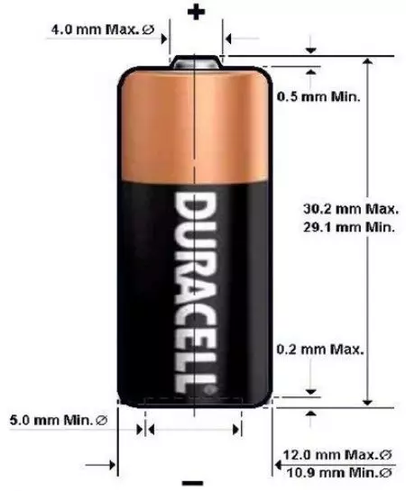 Bateria Duracell LR1 / N / E90 / 910A 2szt - MN9100
