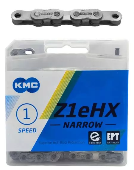 Łańcuch rowerowy KMC Z1eHX 112L wąski - BZ1ENEP12
