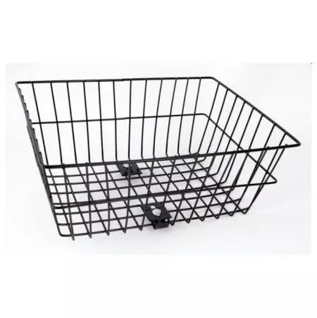 Koszyk rowerowy na bagażnik Mets przykręcany drut niski - BP-2 - BP-2