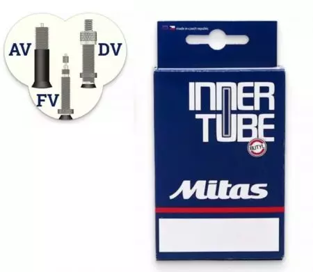 Dętka rowerowa Mitas 20x1.75-2.45 47/62-406 AV40 - 20SAV40