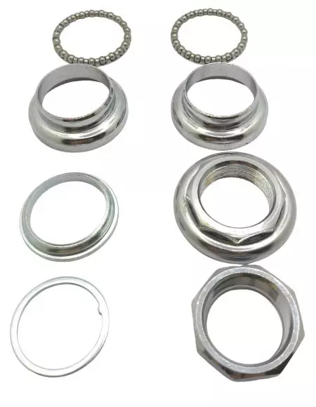 Stery Neco 1 1/8" H365 gwint H841 srebrne - H841S
