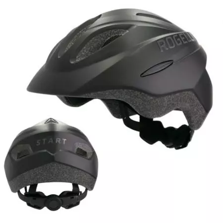 Kask dziecięcy Rogelli Start czarny M - 351063-3
